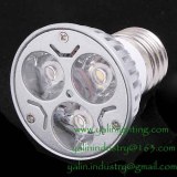 Lampe LED 3W tasse, E27 haute puissance projecteurs, aluminium éclairage à intensité ré...