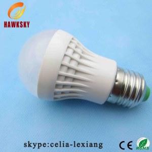 Fire resistant 5730 2835 3w led plastic bulb lights factory