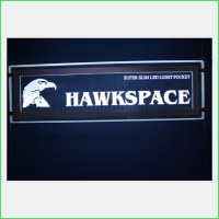 Window Display Acrylic Brand Name Logo LED Sign Board