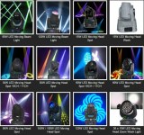 Gros conduit déplacement de la tête, a mené la lumière nominale, les effets conduit