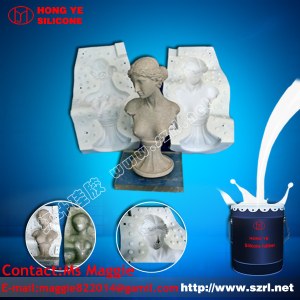 Rtv Liquid Moulding Silicone Rubber for Gypsum Casting Concrete, PU Resin