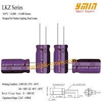 LED Lamps Electrolytic Capacitor Radial-Leaded