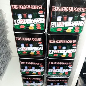 6 Boites Poker 200 Jetons NUMEROTES Texas Holdem + 2 Jeux de cartes + Tapis