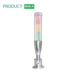 Onn m4s-c led tower light aluminum body with siren buzzer flashing function