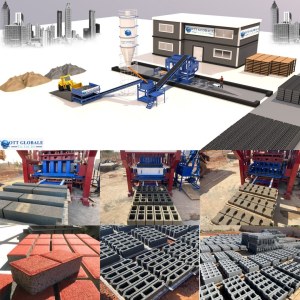 Machine Pondeuse a parpaing semi-automatique