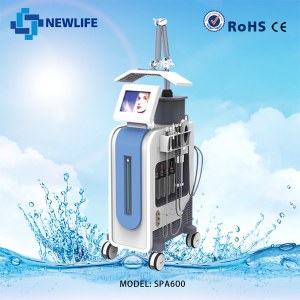 Hydro dermabrasion aucune aiguille mésothérapie microdermabrasion peeling cristaux machine faciale