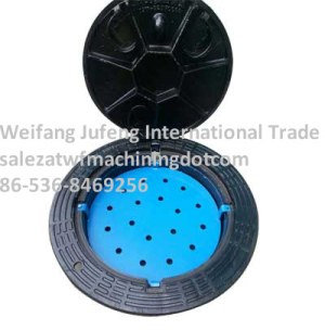 DI Sand Casting Manhole Cover Frame with Machining