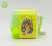 Cartoon style promotional quality manual pencil sharpener