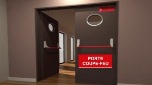 Kenitra porte coupe-feu et barre anti-panique