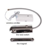 Installez laminage porte contact magnétique sans fil