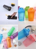 Shaker gourde en pp sans bpa 400ml ou 600ml
