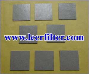 Metal Powder Filter Plate