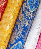 Supply brocade satin,chinese satin,silk satin,silk brocade fabric 58/60