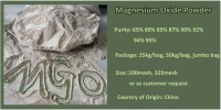 Magnesium oxide powder
