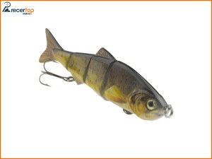 Fishing Plastic Lures Muliti-Setions Minnow Fishing Lures