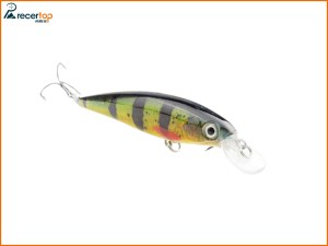 Recertop Fishing Lures Crankbaits Hooks Minnow Baits Tackle