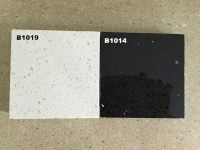 Black and White Mirror Quartz Stone Surface