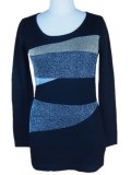Lady knitted pullover sweater
