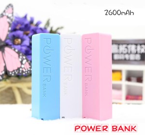 Chargeur de téléphone portatif pouvoir bank 2 600 mah parfum section batterie et chargeur usb sma...