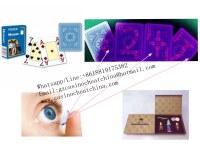 Modiano Cristallo cartes marquées pour les lentilles de contact UV / encre invisible /...