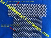 Aluminum alloys and stainless steel curtain