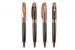 Metal fountain pen metal ball pen