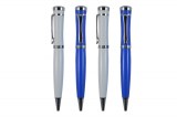 Metal fountain pen metal ball pen