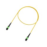 Fiber Optic Patchcord MPO-MPO F to F 8 Cores Type B Single Mode OS2 Corning G657A1 Low...
