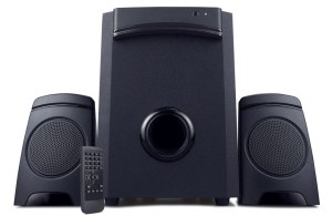 Bluetooth multimedia speaker with subwoofer