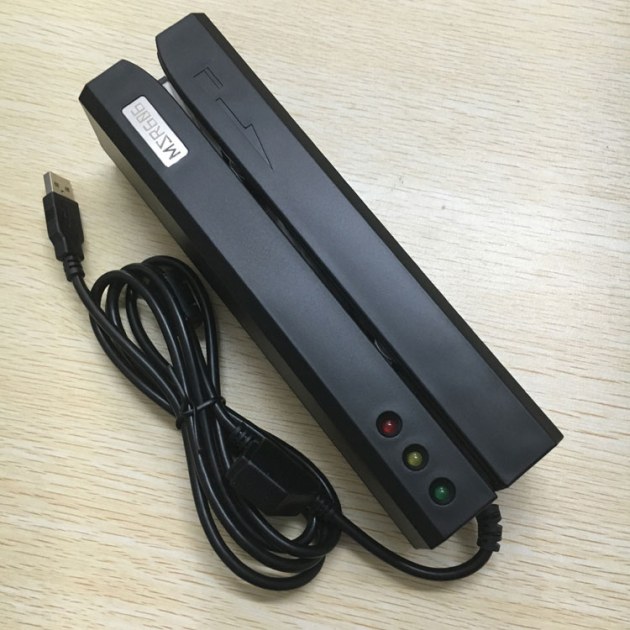 MSR606 Lecteur de cartes MSR USB écrivain MSR605 MSR609 Compatible