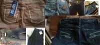 Multibrand jeans and trousers