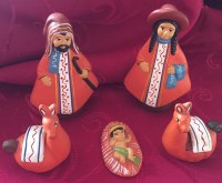 Naissances et ornements de Noël en céramique - Artisanat péruvien