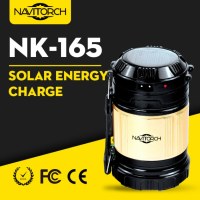 Dual Recharging Luminous Way Solar Camping Lantern (NK-165)