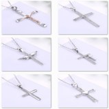 925 sterling silver necklace cross necklace for men and women