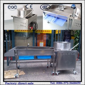 Stainless Steel Popcorn Maker Machine