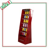 Recycled cardboard parboard displays stand