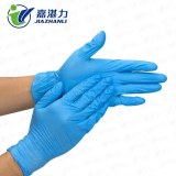 Gants d'examen jetables en nitrile bleu