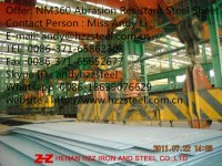 Offer:NM300,NM360,NM400,NM450,NM500,NM550,Abrasion Resistant Steel Sheet