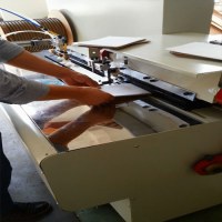 Semi-Automatic Book Punching and Binding Machine
