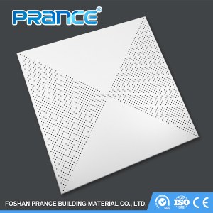 Office building suspended clip in ceiling grids