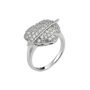 Anneaux cardiaques, pavent sterling anneaux d'argent