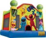 Inflatable jumping house, red frog house jumping