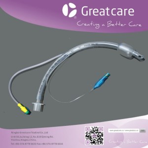 Disposable Medical Endotracheal Tube with Aspiration lumen Murphy eye cuffed
