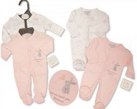 Pyjama 2-Pack pour bébé fille prématuré - Tortue