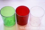 Clear Plastic Tea Light Cups for Tealight Candles