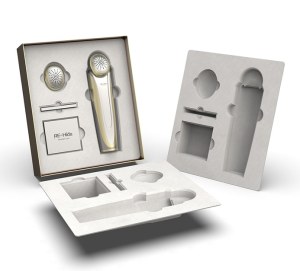 Plateau de pulpe de produits de soins personnels