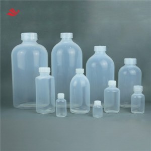 Teflon Reagent bottle Sample Storage Liquid Chemical Bottle Low Blank Value for Chemistry