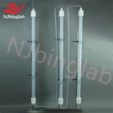 Teflon translucent filter column, large size micro column, can be used for filtration and washing