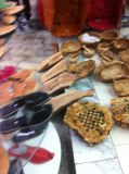 Articles artisanats en bois d'oliviers