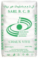 Chaux dolomitique vive et dolomie